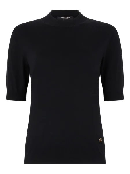 Tricou Roberto Cavalli scurt negru