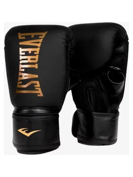 Rękawice Everlast Cardio Elite Bag złoty S-M czarny
