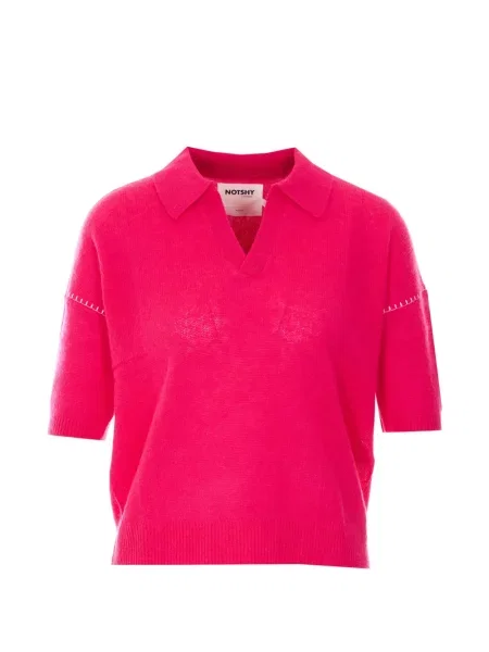 Polo Not Shy din cașmir roz