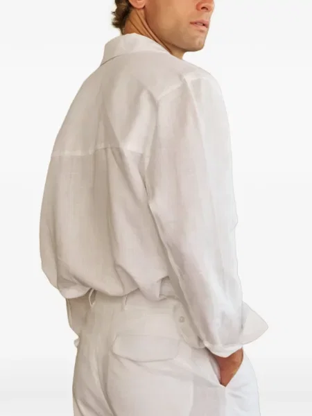 Pantaloni Sink Swimwear alb