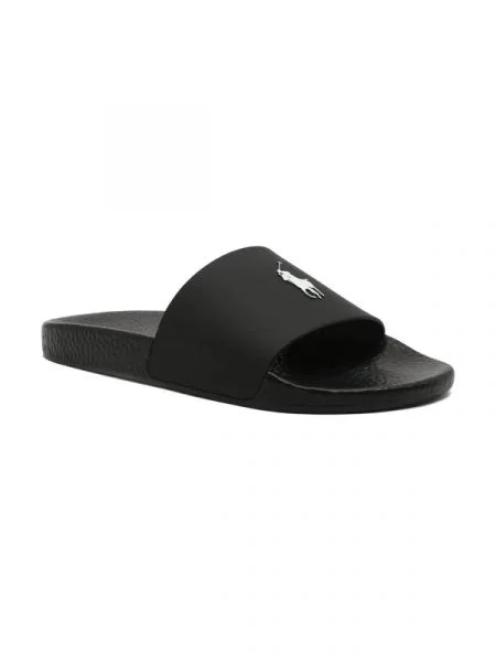 POLO RALPH LAUREN Șlapi negru
