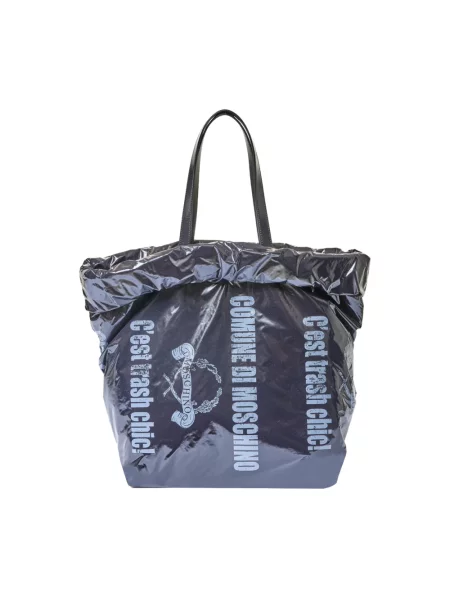 Torebka Moschino biznesowa czarna