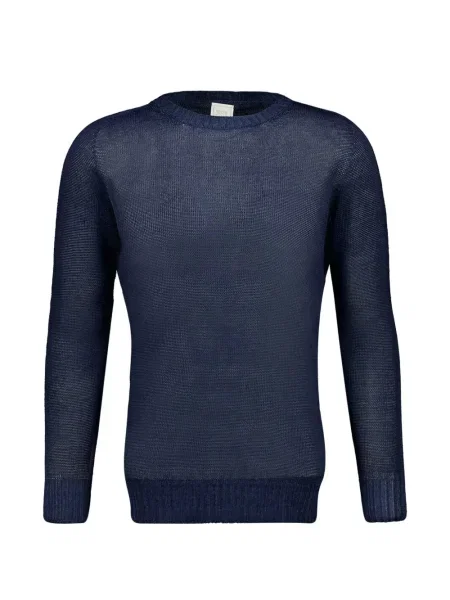 Tricou 120% Lino lung albastru