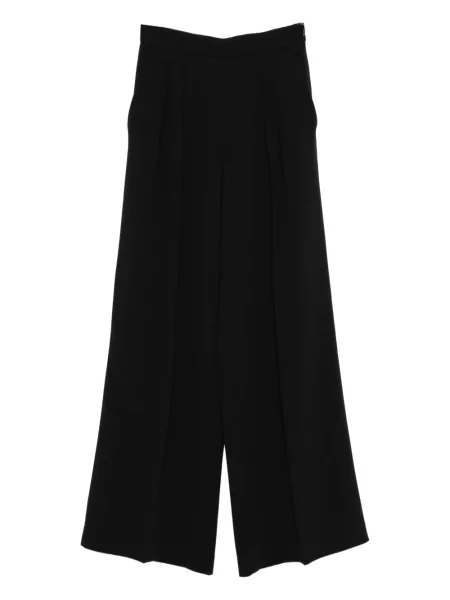 Pantaloni Twinset plisate negru