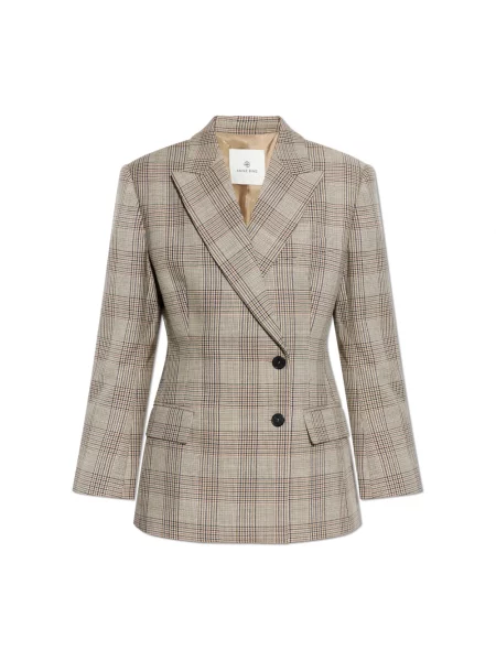 Marynarka Anine Bing wełniana brązowa