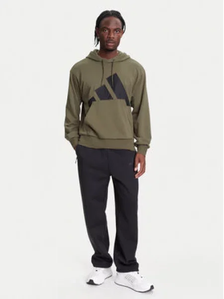 Adidas Mikina Essentials Big Logo Khaki