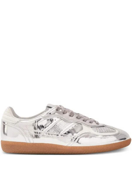 Sneakerși Alohas din piele gri