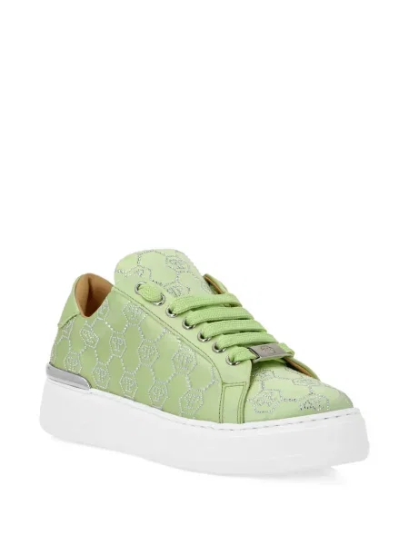 Sneakerși Philipp Plein verde