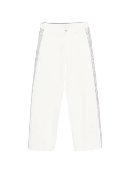 Pantaloni Circus Hotel alb