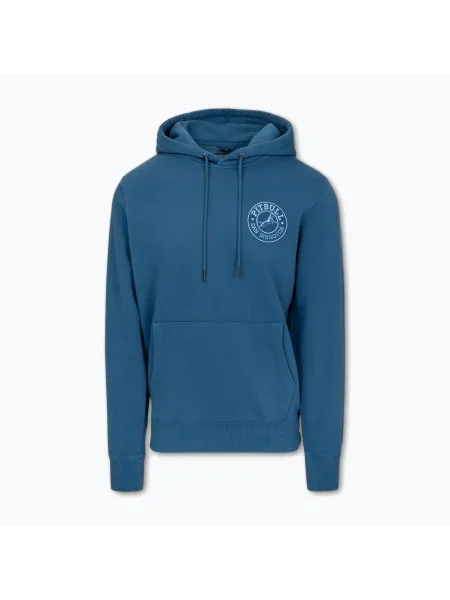 Pitbull Реколта бокс с качулка суитшърт сянка синьо