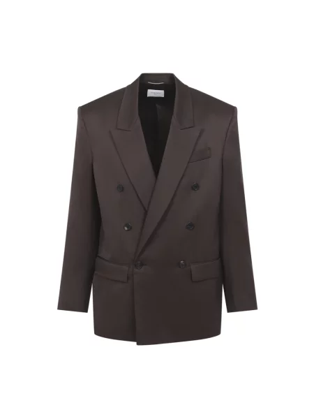 Marynarka Saint Laurent brązowa