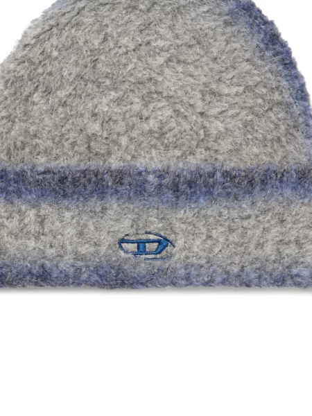 Căciulă Diesel cu broderie gri