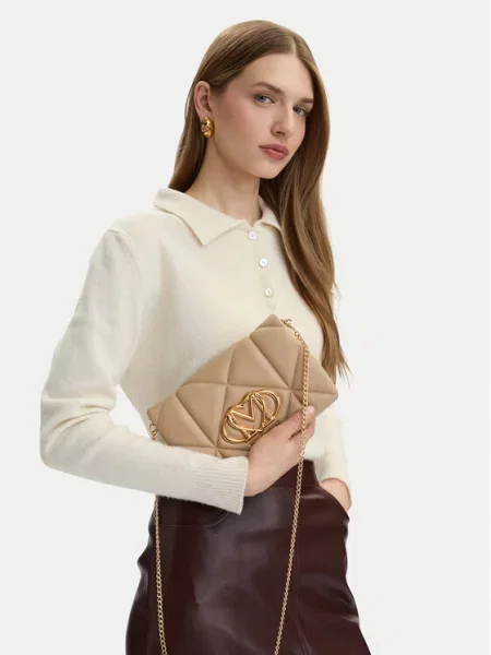 Torebka LOVE MOSCHINO beżowa
