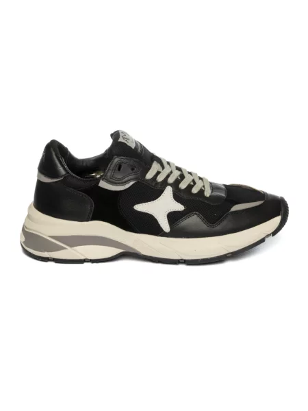 Sneakersy Ama Brand skórzane czarne