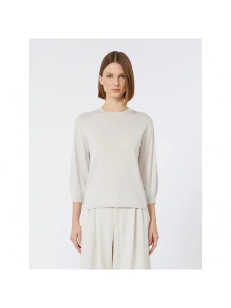 Sweter Max Mara biały