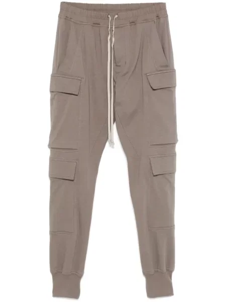 Kalhoty Rick Owens šedé