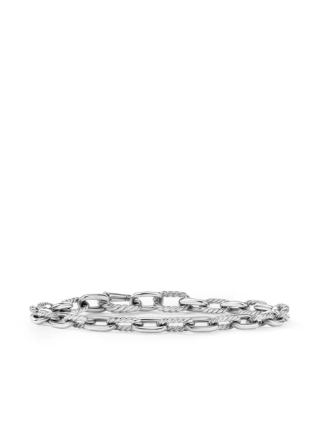 Brăţară David Yurman argintiu