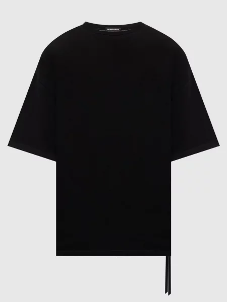 Футболка The Solitaty One Ann Demeulemeester чорна