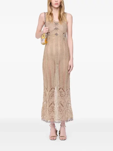 Rochie midi Rabanne până la genunchi de costum