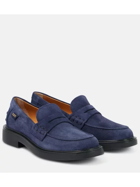 Loaferke Tod's iz semiša modra