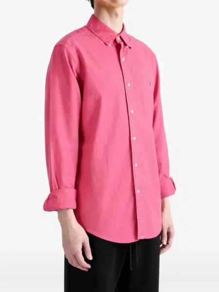 Pulover Polo Ralph Lauren cu broderie fără mâneci roz