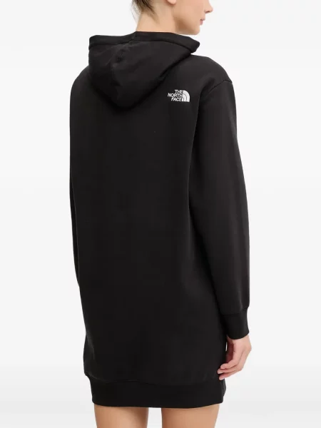 Rochie mini The North Face cu glugă negru