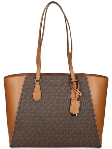 Geanta de piele Michael Michael Kors maro