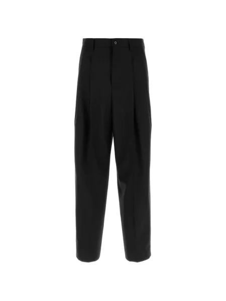Pantaloni Dolce & Gabbana de lână negru