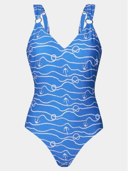 Seafolly Бански костюм син