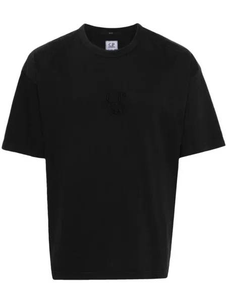 Tricou C.p. Company cu broderie negru