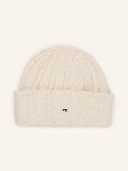 TOMMY HILFIGER Čepice krémová