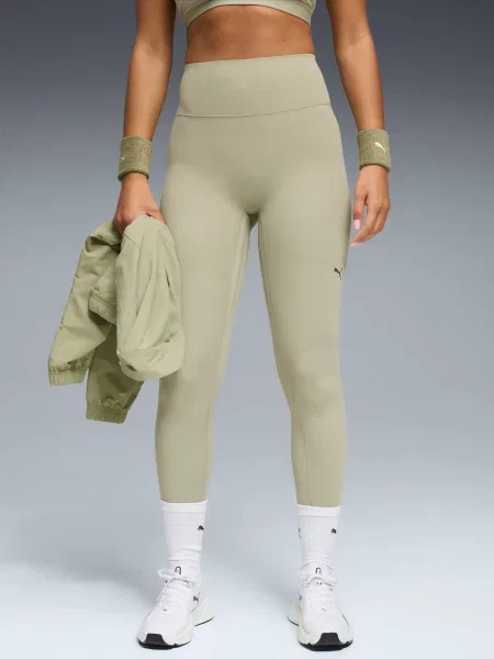 Легінси спортивні PUMA W Shapeluxe Tight комбінований верх зелений