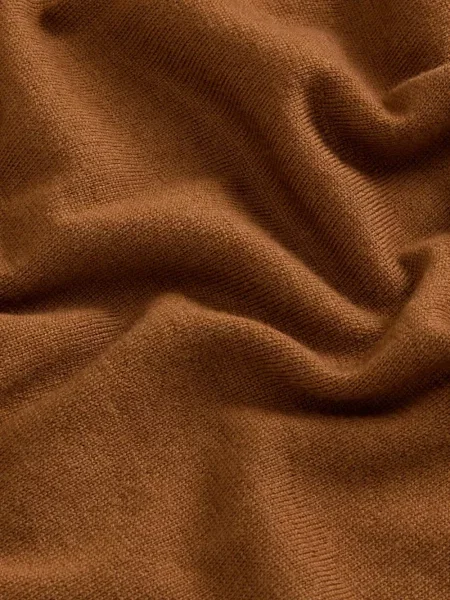 Lung cardigan Woolrich tricotate maro