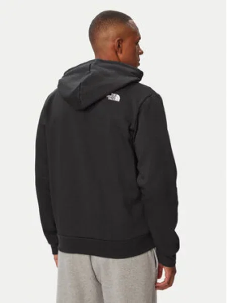 THE NORTH FACE Gornji dio trenirke M EVO BOX HALF DOME REGULAR FULL HO / bijela crna