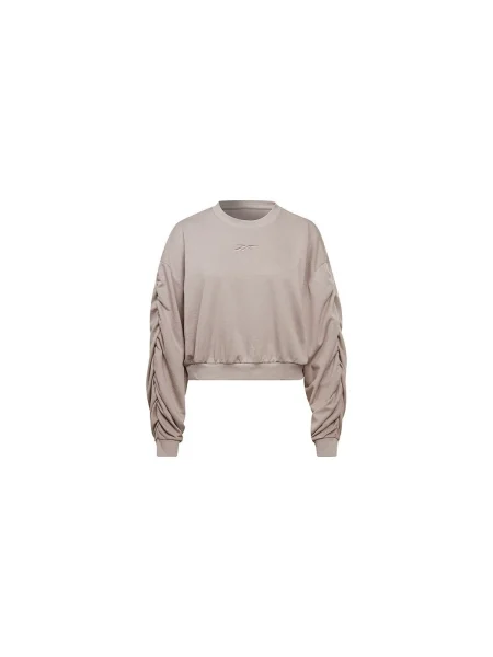 Pletená mikina Reebok Sport béžová
