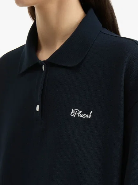 Fustă B+ab cu broderie albastru