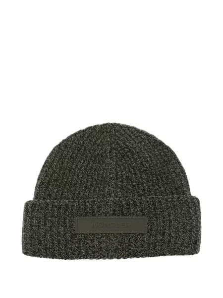 Căciulă Moncler tricotate verde