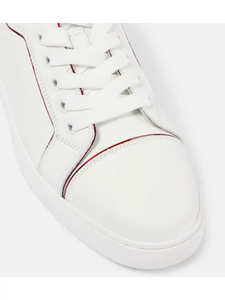Usnjene superge Christian Louboutin bela