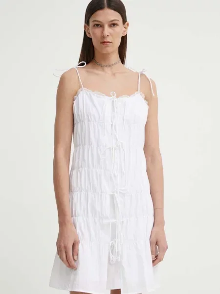 Рокля Résumé BernadetteRS Short Dress къса със стандартна кройка бяло