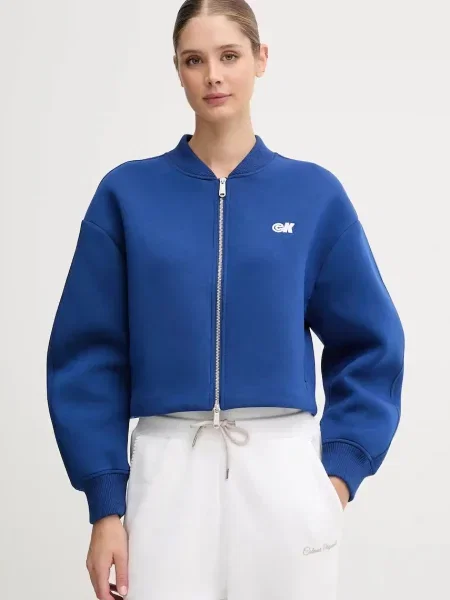 Calvin Klein Jeans bluza z aplikacją niebieski