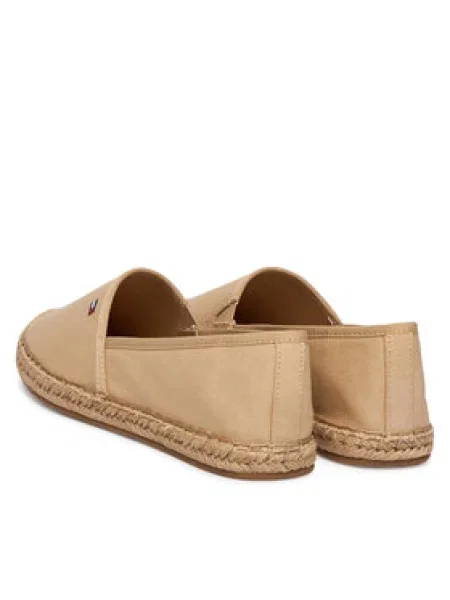 Tommy Hilfiger Espadrilles Flag Canvas Espadrille bézs