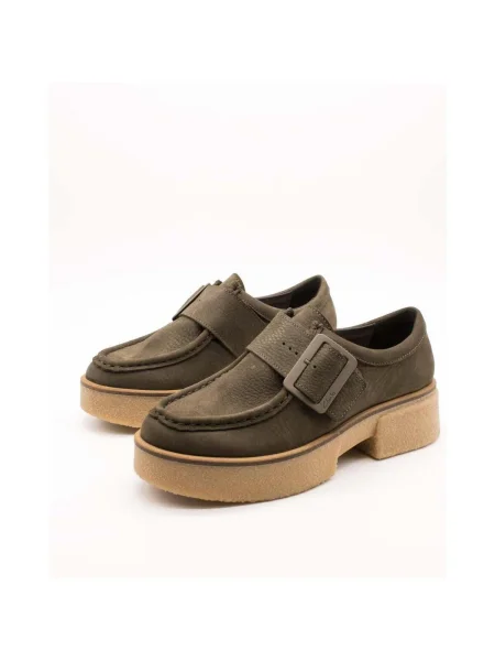 Pantofi Clarks verde
