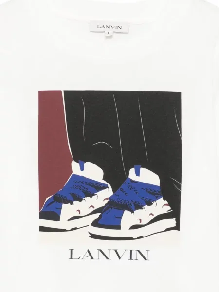 Koszulka dziecięca Lanvin Enfant biała