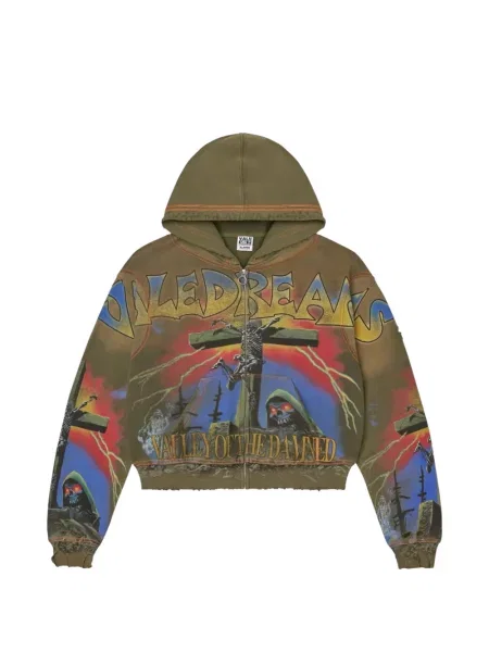 Bluza z kapturem Vale zielona