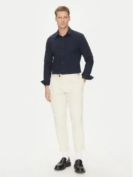 Calvin Klein Košile Tmavomodrá