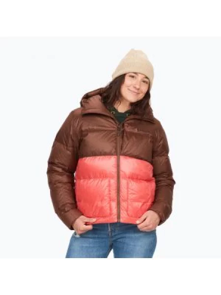 Kurtka puchowa Marmot Guides Down Hoody pinecone/grapefruit