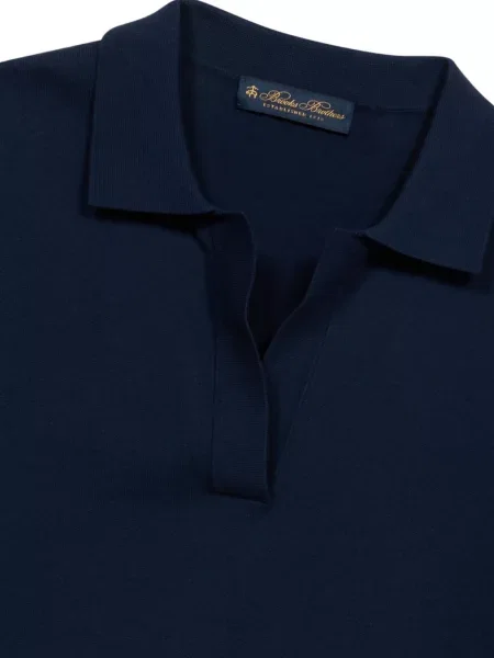 Tričko Brooks Brothers modrá