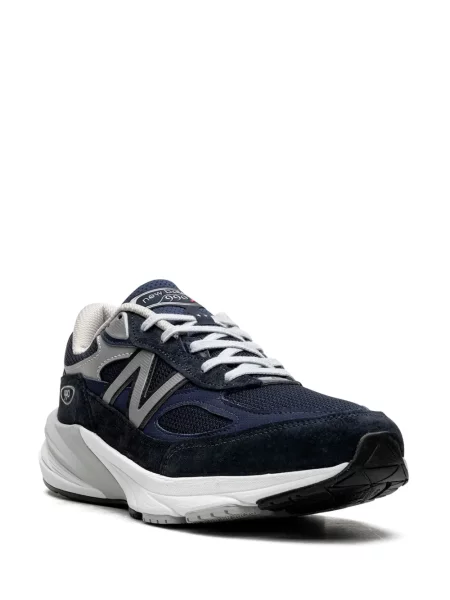 Iš natūralios odos sportbačiai New Balance mėlyna