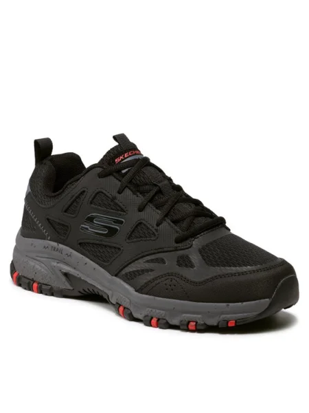 Ниски обувки Skechers черно