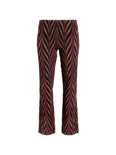 Pantaloni Proenza Schouler din jacard roșu